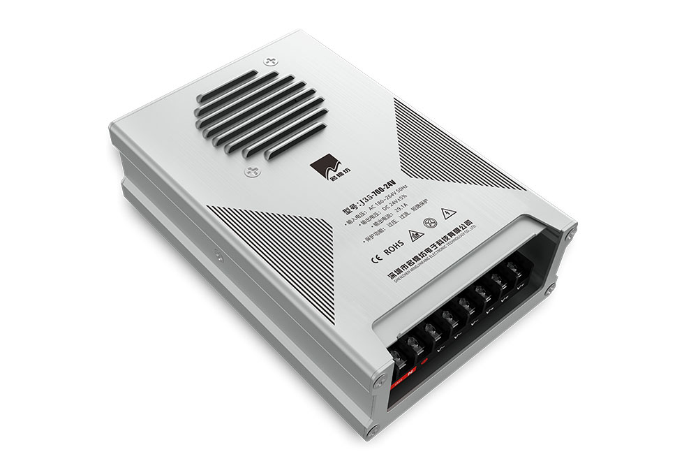 J35- 700W-24V 平面帶風扇不灌膠防雨電源