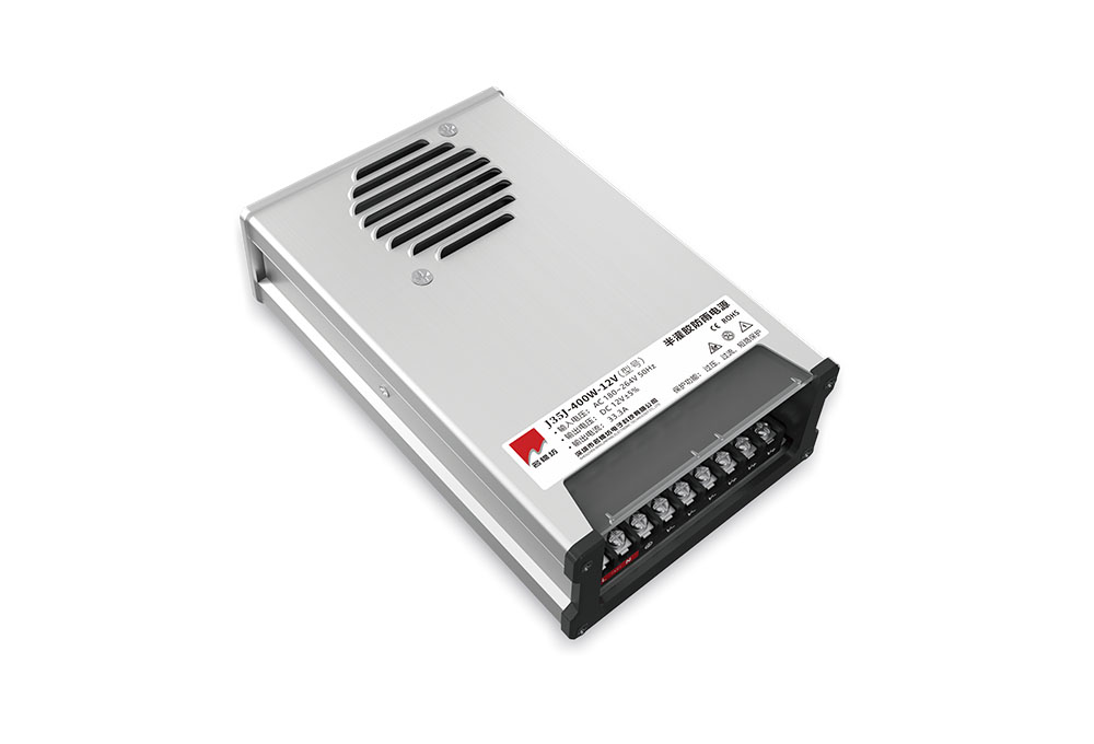 殲35J  400W 12V平面帶風扇灌膠電源（新堵頭）